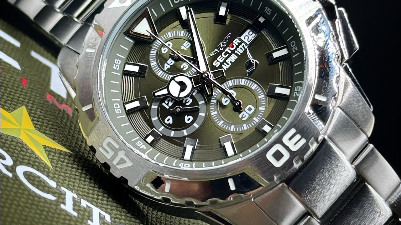 SECTOR LEGEND ALPINI 1872: l’orologio nato dalla collaborazione tra Sector e l’Esercito Italiano 🇮🇹