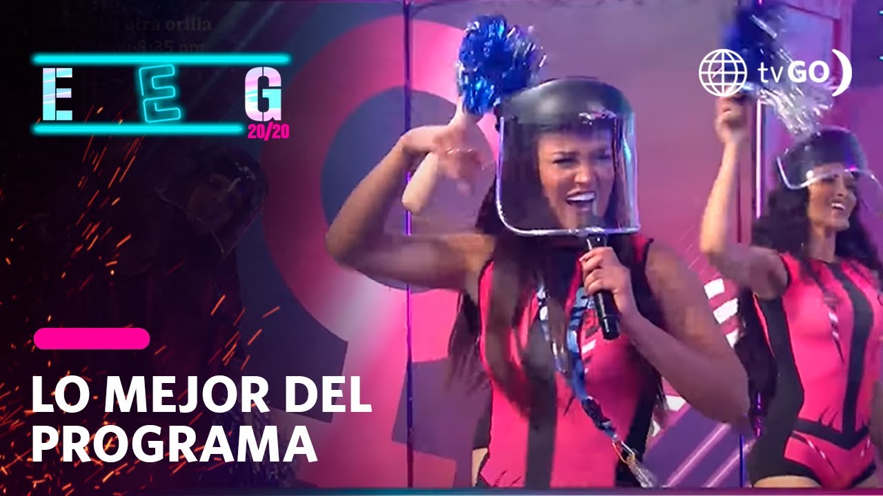 EEG 2020: Angie Arizaga cantó inesperado tema a Jota Benz: 
