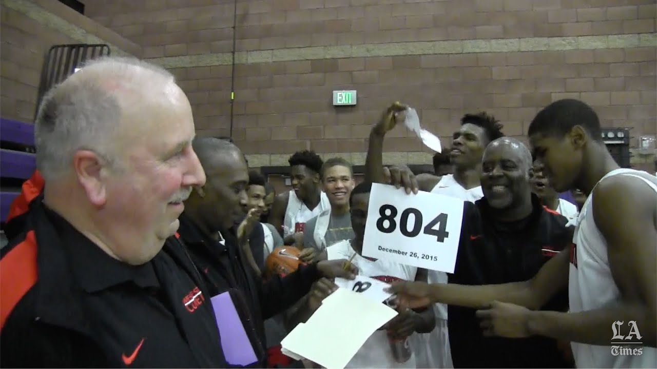 Ed Azzam becomes winningest basketball coach in City Section history