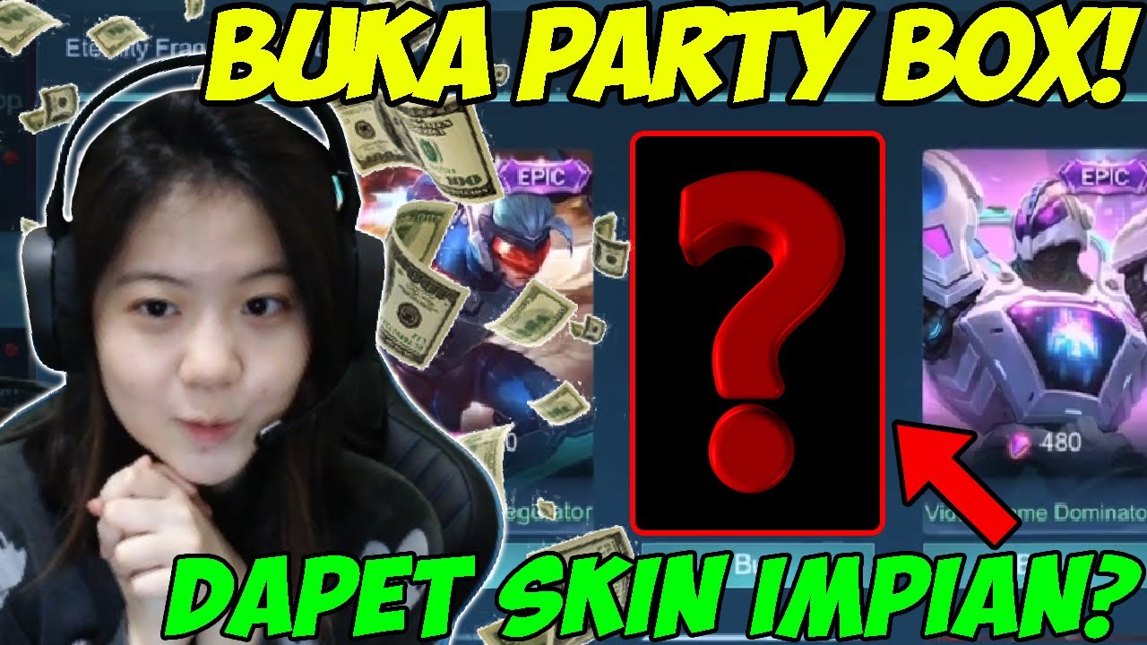 BAKAR DIAMOND LAGII!! BUKA PARTY BOX DAPET SKIN IMPIANKU??? | Fanny Cynthia