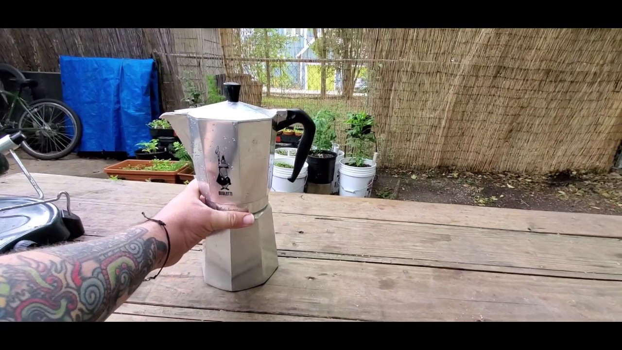 Bailetti 18 cup Moka Pot