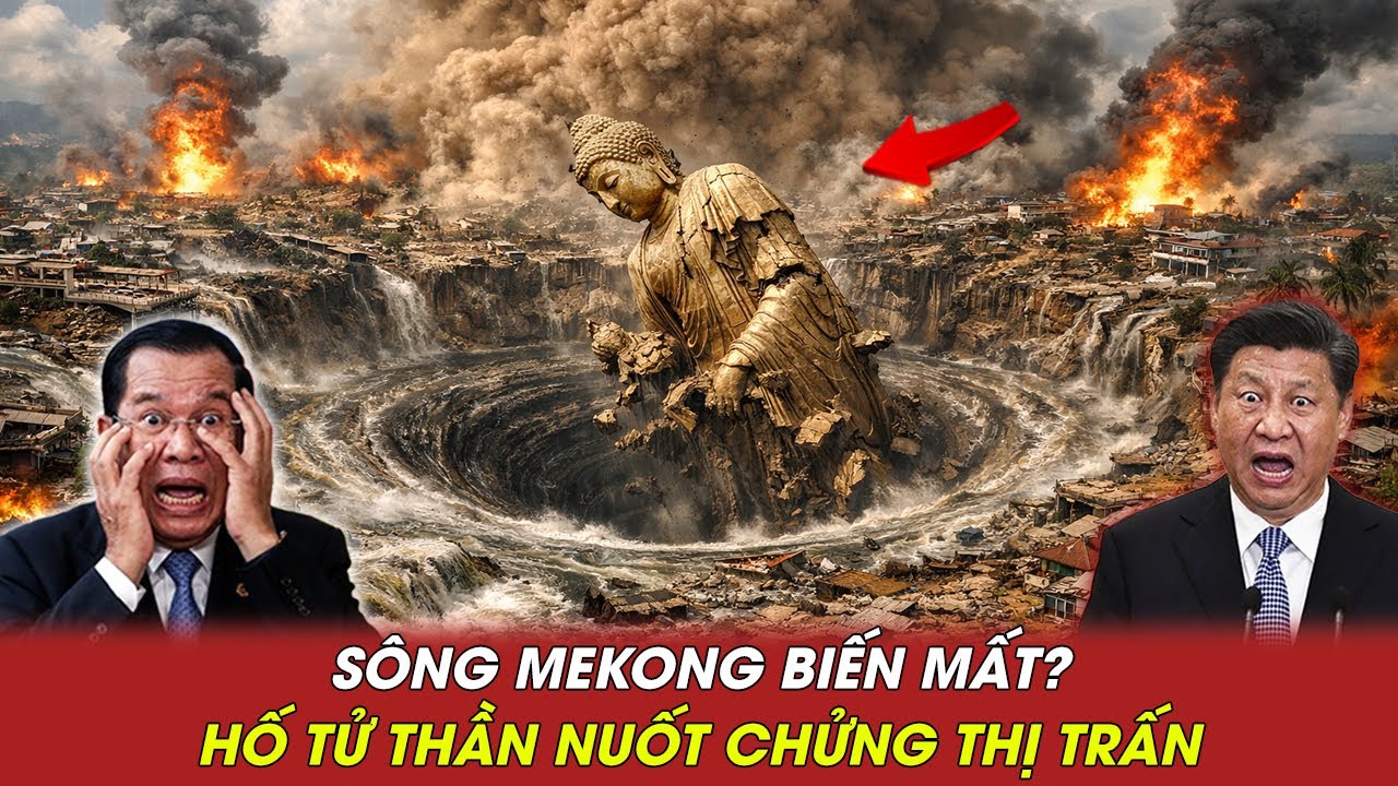 Động đất 8.5 Độ Richter - Sông Mekong Biến Mất Trong 1 Giờ - Đông Nam Á Chìm Trong Cát Bụi