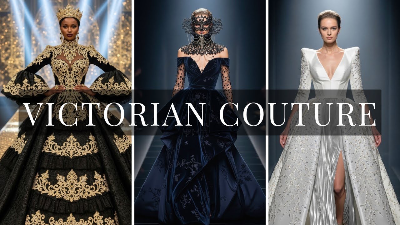 From Royal Courts to Catwalks: Victorian Inspired Couture.