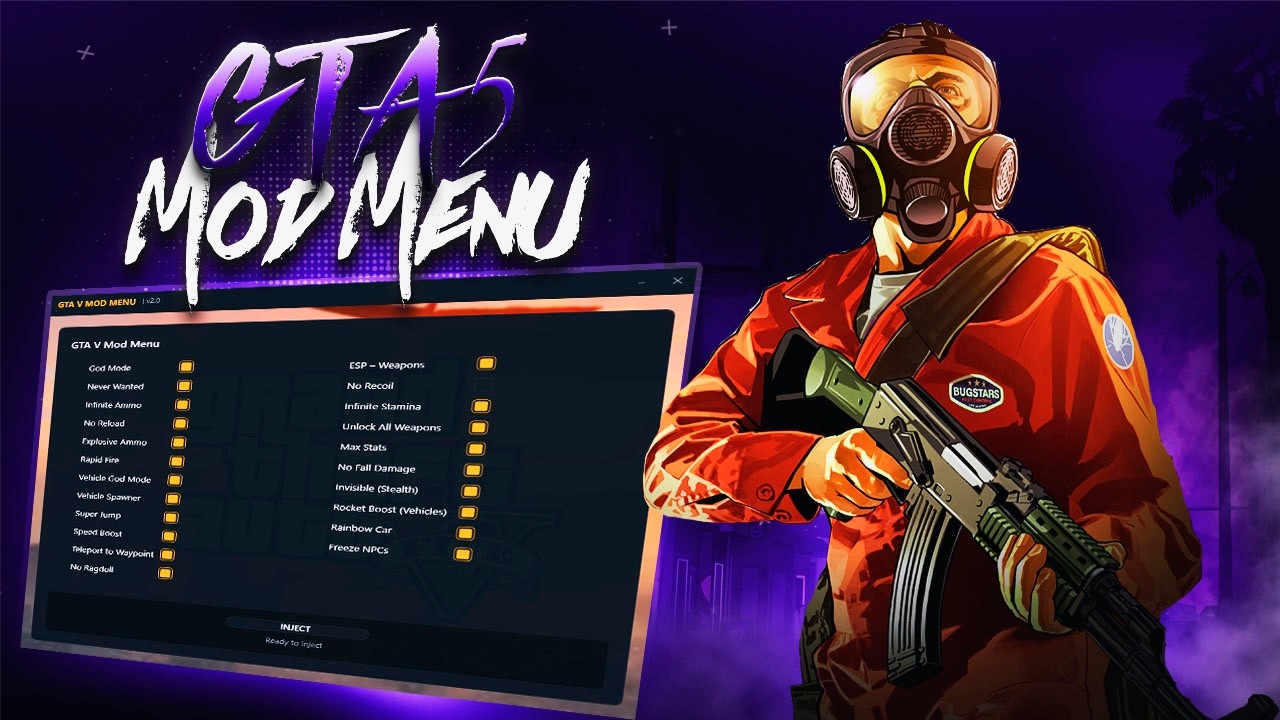 GTA 5 Mod Menu for PC | BEST Kiddions Cheat  Money Hack & Online Mods [UNDETECTED]