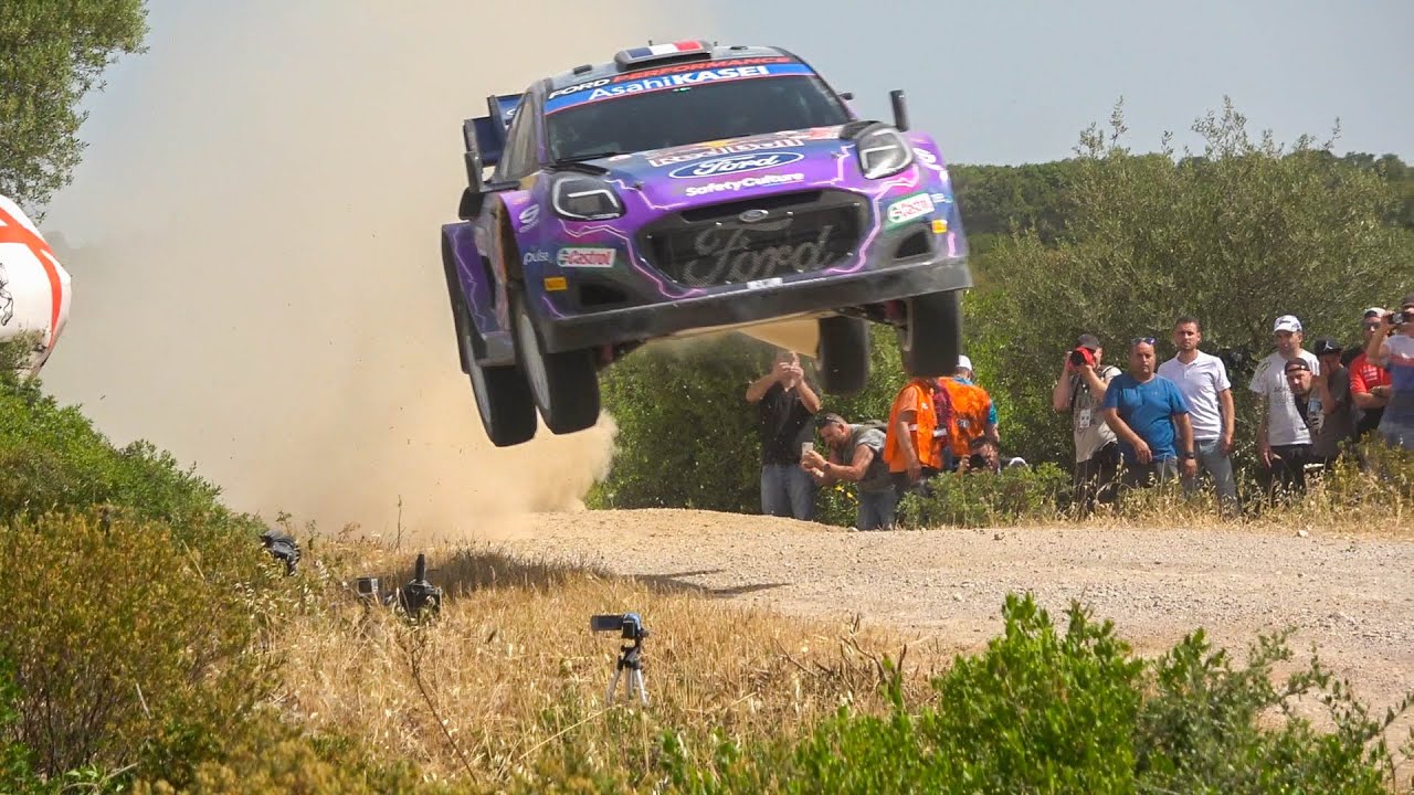 Rally Italia Sardegna 2022 WRC JUMPS & ACTION