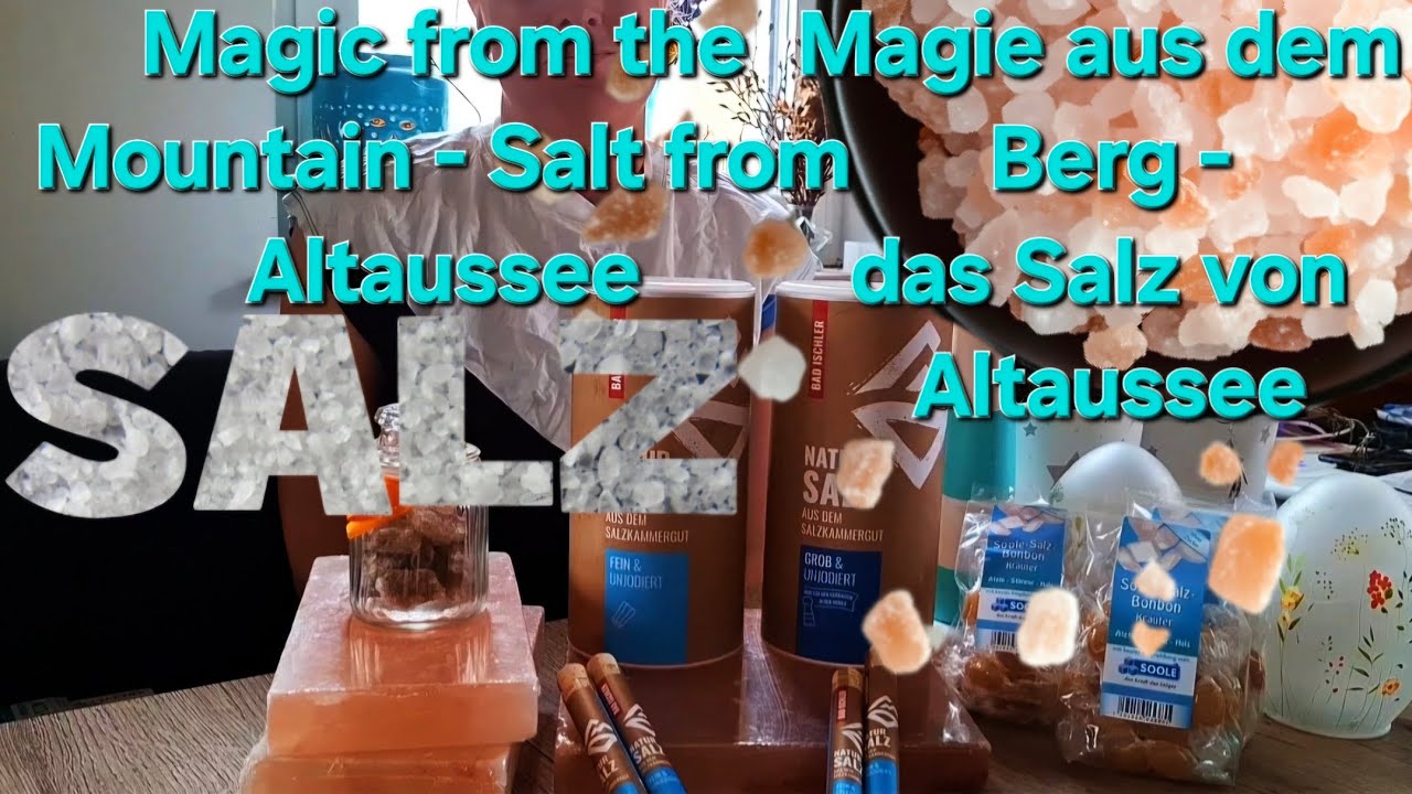 Magic from the Mountain 🧂🏔 Salt from Altaussee, Austria, March 2025
