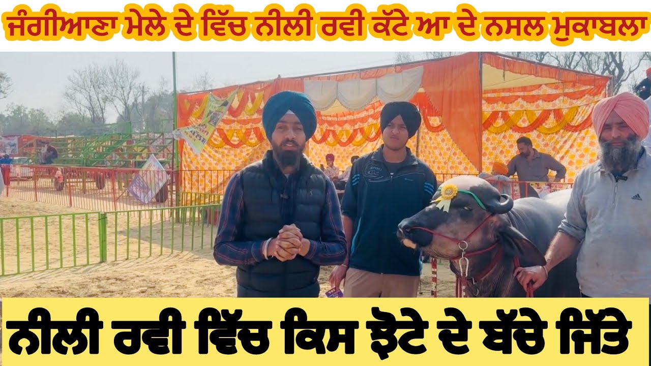 ਮੇਲ਼ੇ ਵਿੱਚ ਜਿੱਤਣ ਵਾਲੇ ਦੋ ਦੰਦ ਕੱਟੇ ਆ ਦੇ ਮੁਕਾਬਲੇ ਦੇਖੋ ।top ਦੀ ਬਲੱਡ 🩸 ਲਾਈਨ 