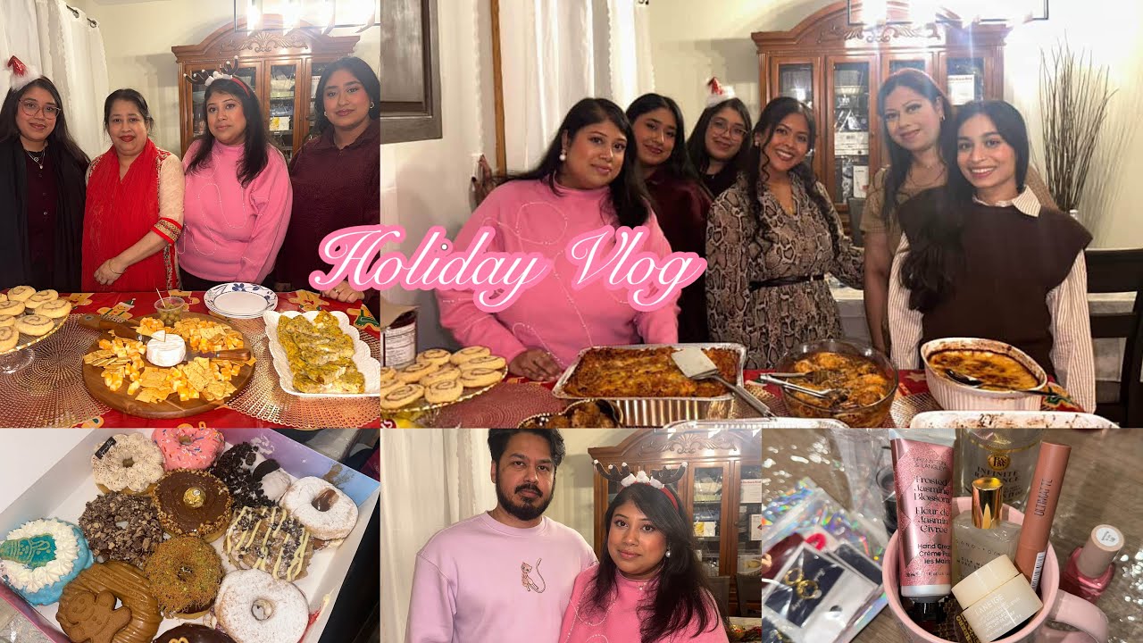 HOLIDAY VLOG with my Closed Friends & Family