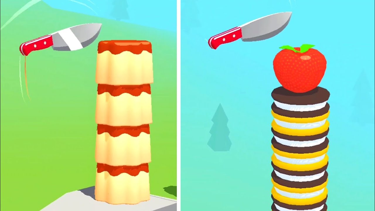 Slice It All Game! Satisfying and Relaxing ASMR Slicing Video NEW UPDATE