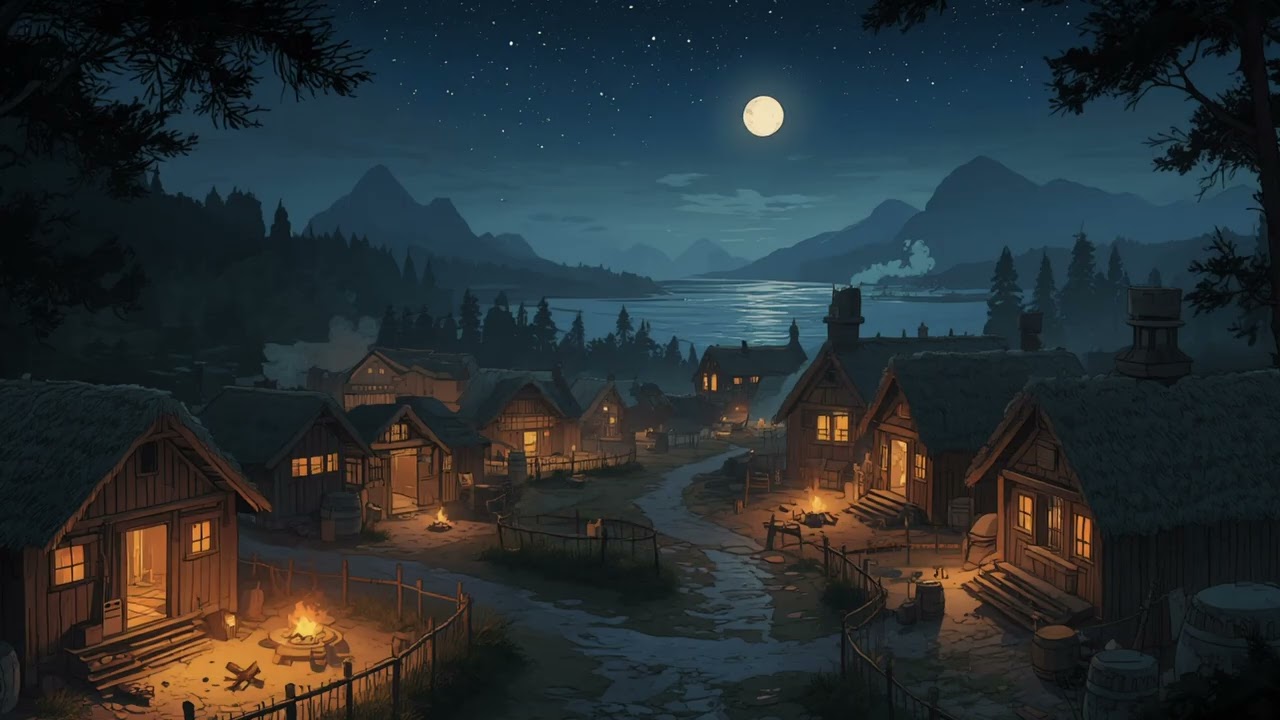 Viking Ambience ⚔️ | Epic Nordic Music & Sounds to Cast on TV
