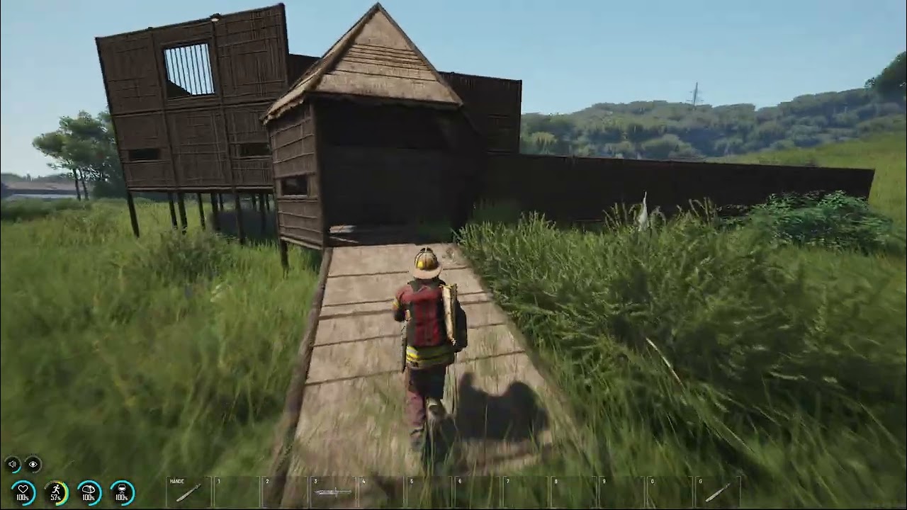 Scum DDN Server S5 F7 Ein wenig steht schon, aber heute wird weiter gebaut