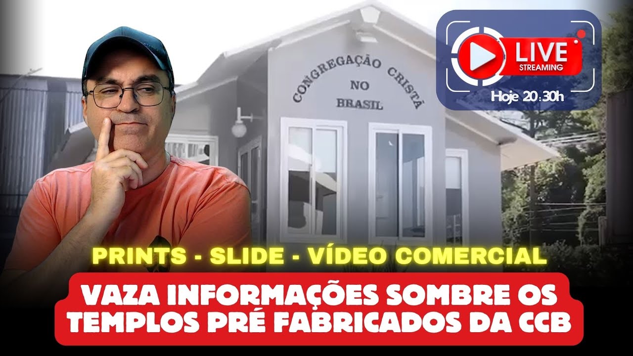 Vaza informações sobre os templos pré-fabricado da CCB