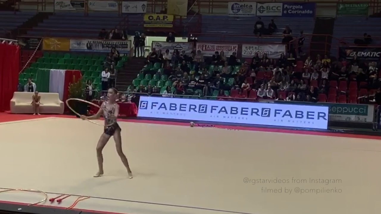 Yeva Meleshchuk hoop (new) - Serie A 2020 (Fabriano)