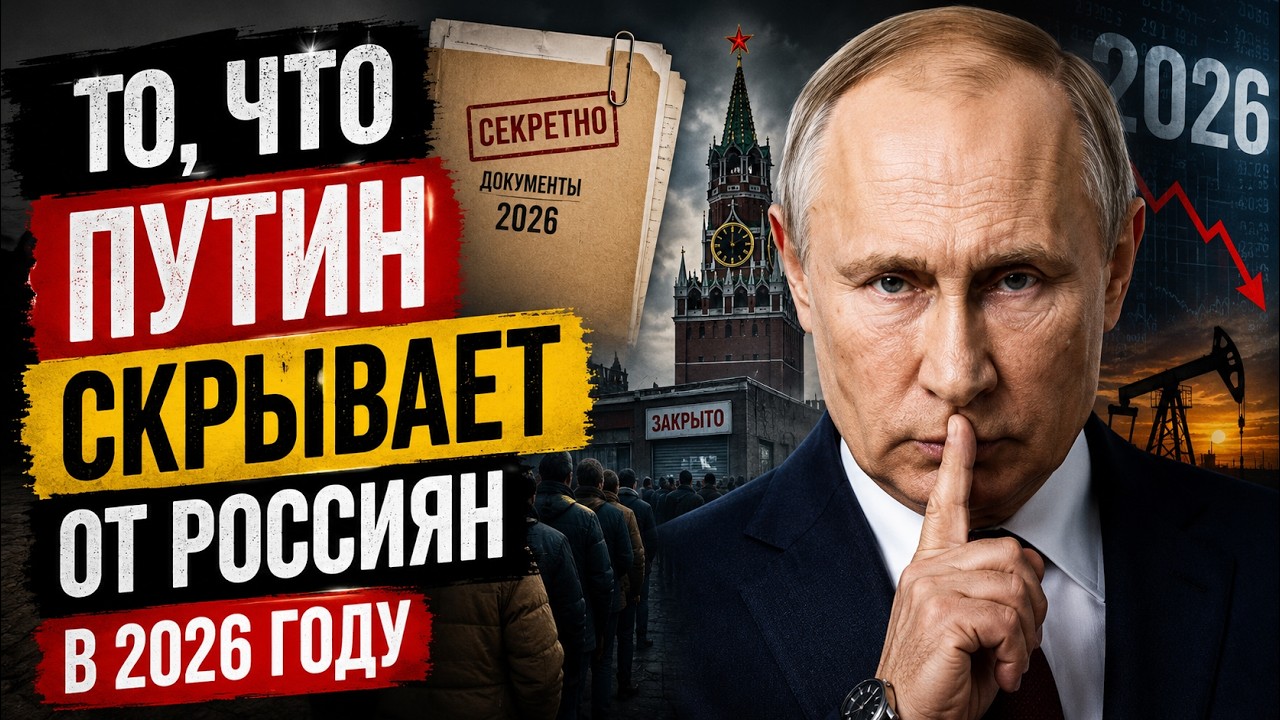 То, что Путин скрывает от россиян в 2026 году