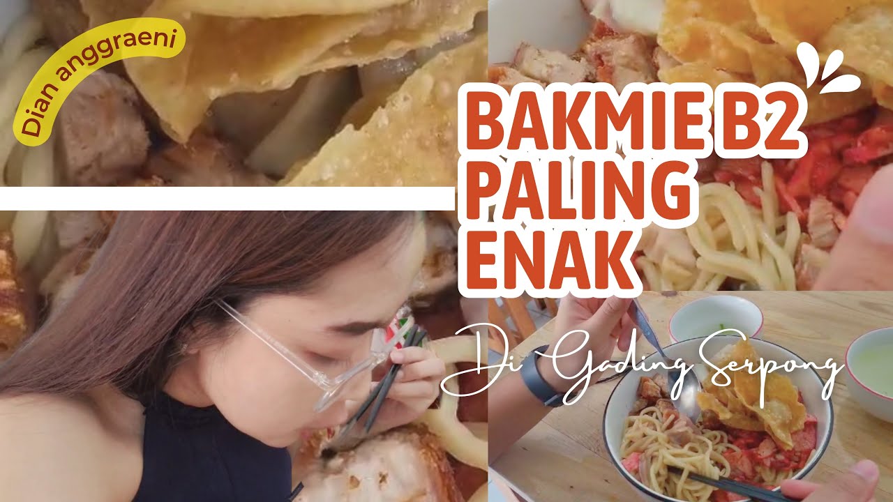 Enak banget bakmi B2 satu ini!!!! 👌