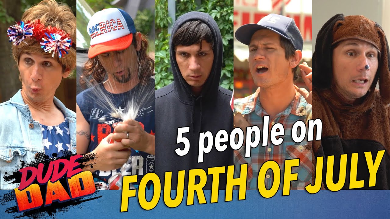 5 people on Fourth of July