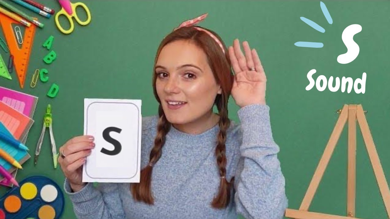 's' Sound | Phonics for Kids | 's' Words & Blending Practice | Learn to Read with a British Teacher