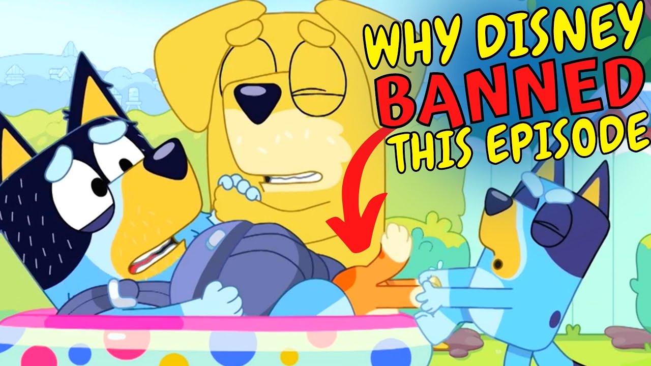 Disney Plus BANNED Cartoons: Bluey Episode 