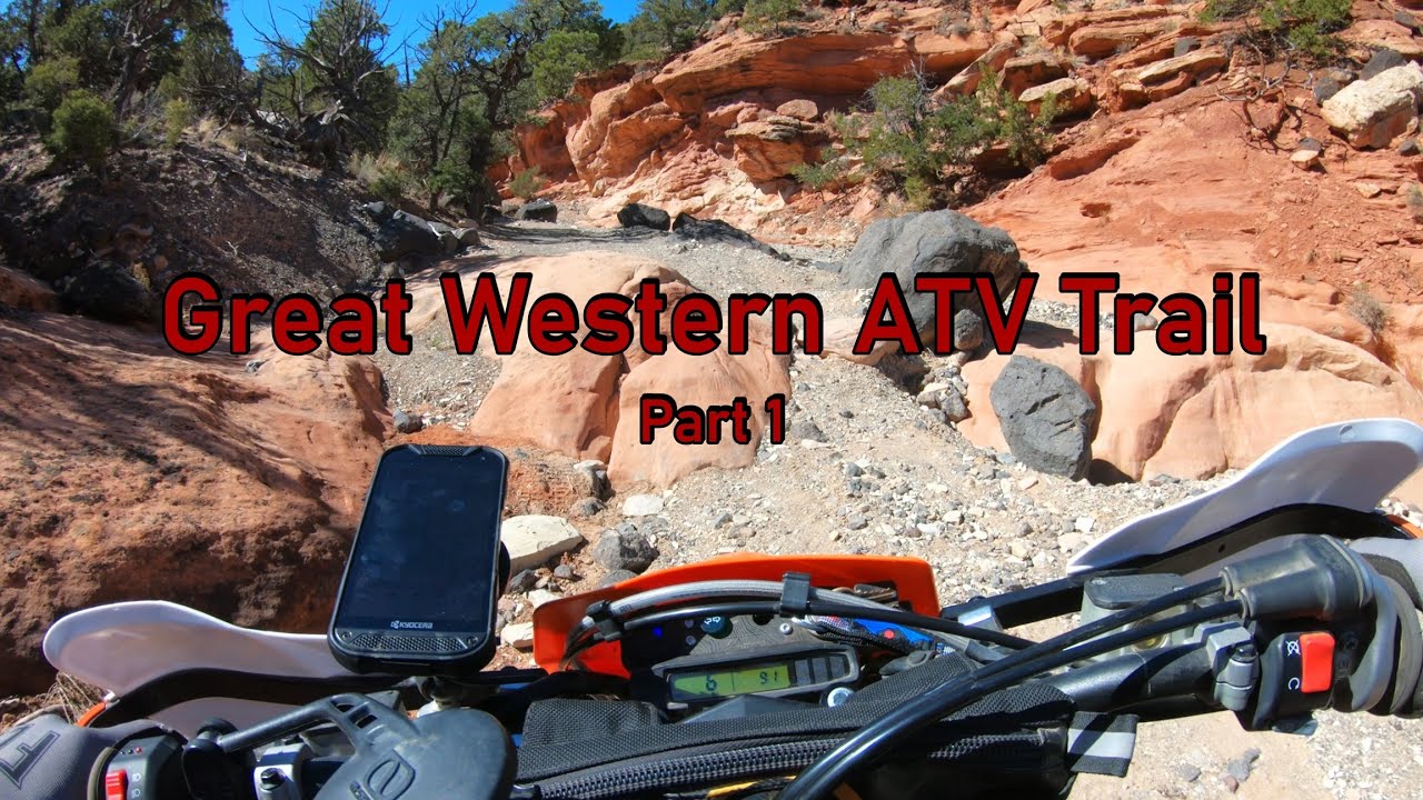 Escalante Ride: Day 1, part 1, Great Western ATV Trail