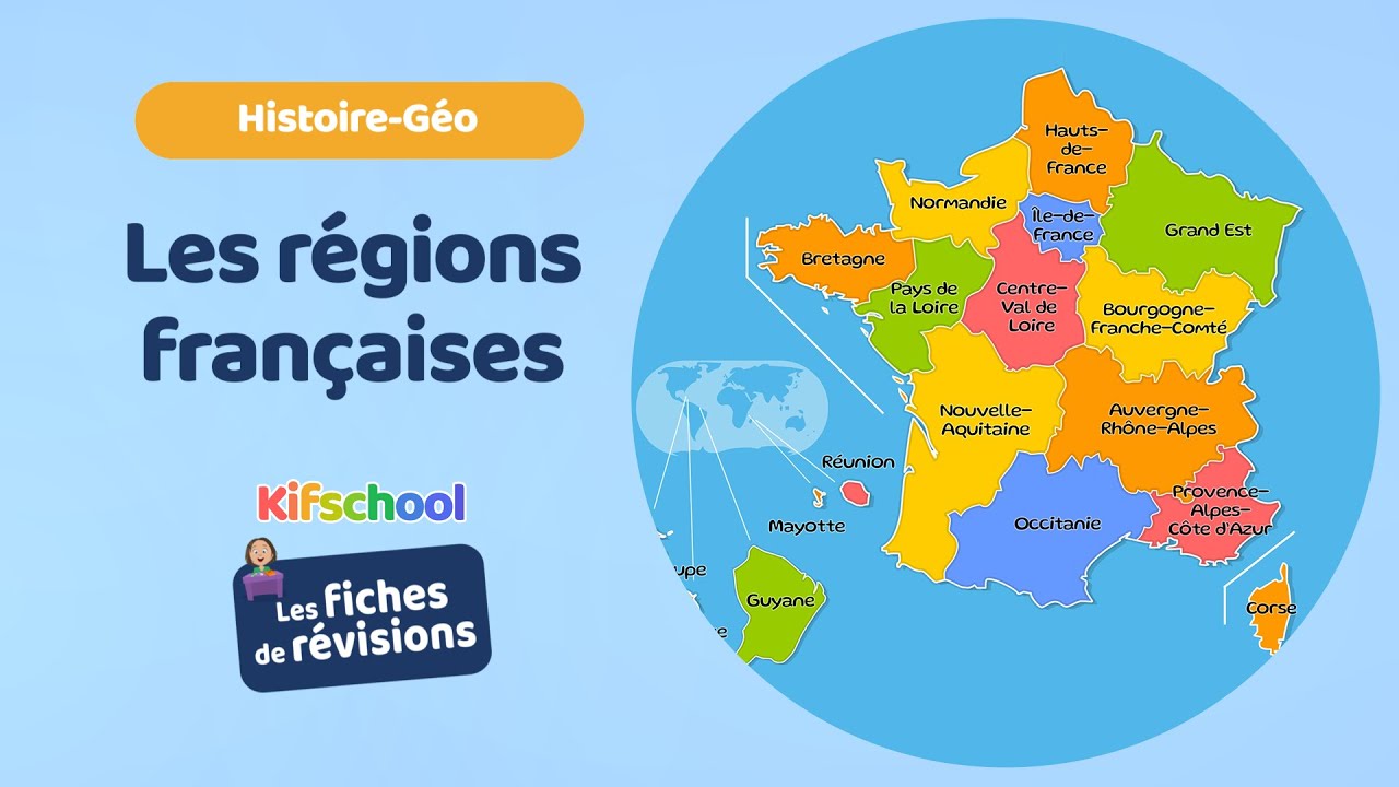 Les régions françaises