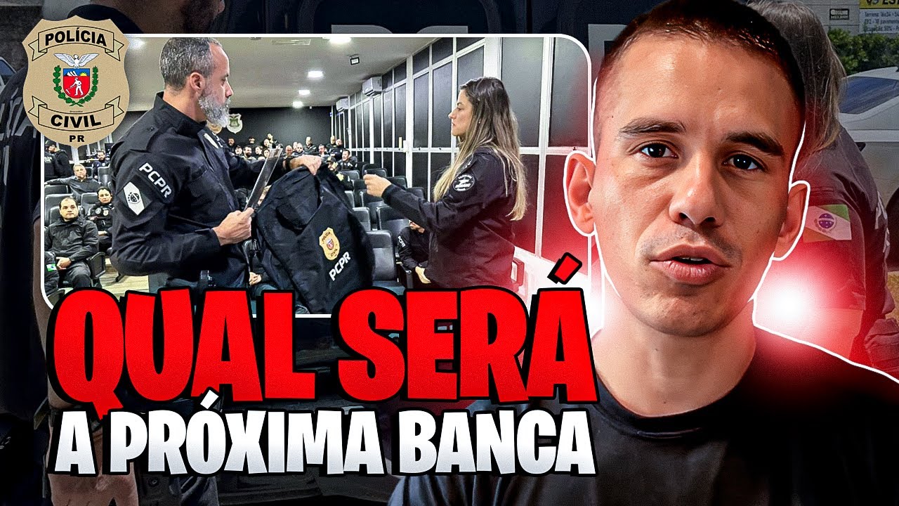 QUAL SERÁ A PRÓXIMA BANCA DA PCPR 2026? Veja nossa opinião 