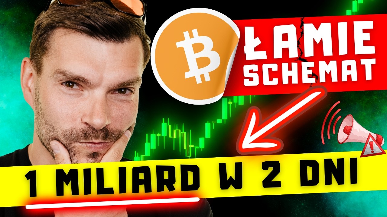 🔴 Bitcoin przyspiesza&hellip; kto stoi za tym ruchem?