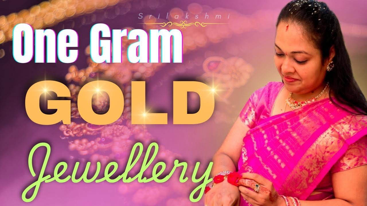 One  ￼Gram gold jewellery @srilakshmi2srilu