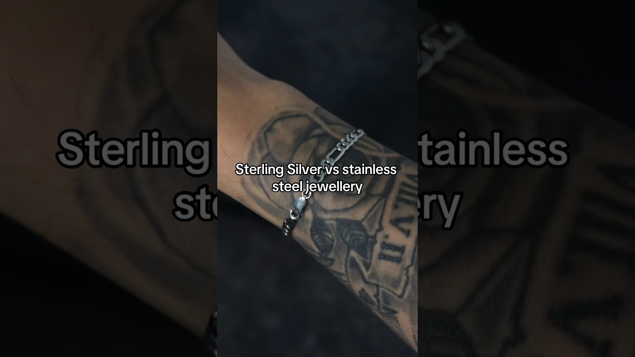 Sterling Silver vs Stainless Steel Jewellery ⛓️
