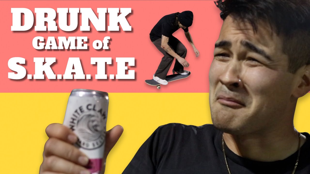 Drunk Game of S.K.A.T.E Shaun Rodriguez vs Jewburt