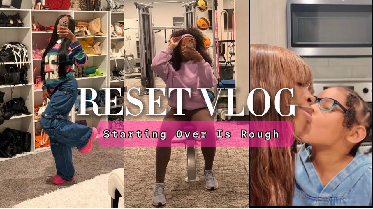 Monthly Reset Vlog | January Reset -21 Day Fast Gym + Cleaning + Vegetarian Journey & Daughter