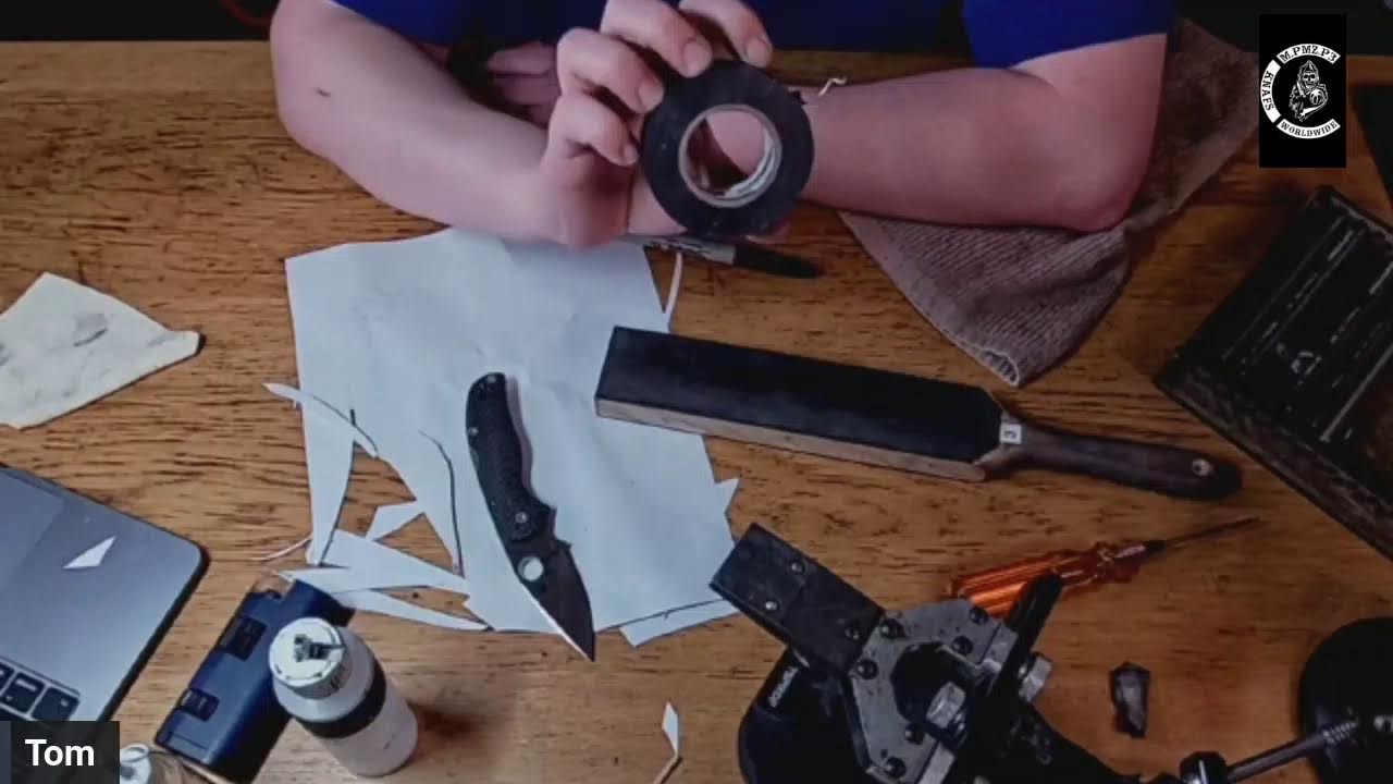 Tom Sharpening a Native