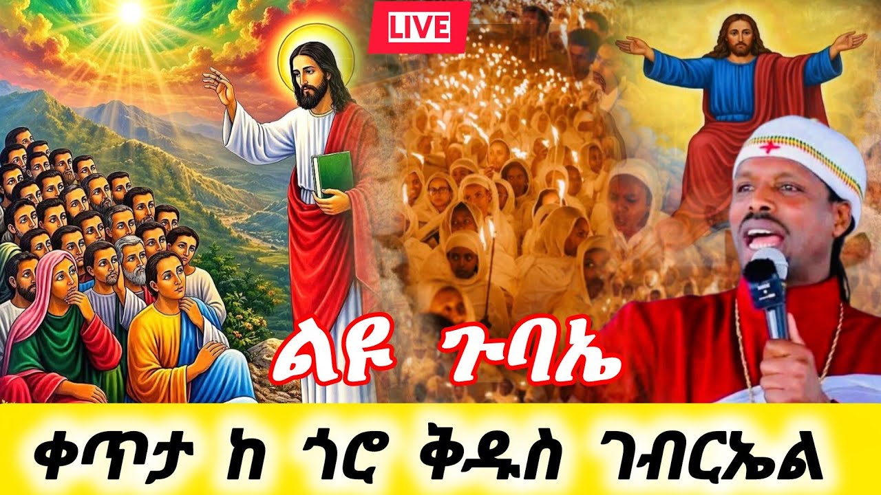 የምሽት ልዩ ጉባኤ /ቀጥታ‼️ርጭት👈ከ ጎሮ ቅዱስ ገብርኤል ቤተክርስቲያን👉ሼር ሰብስክራይብ በማድረግ የዘወይን ሚዲያ ቤተሰብ ይሁኑ።