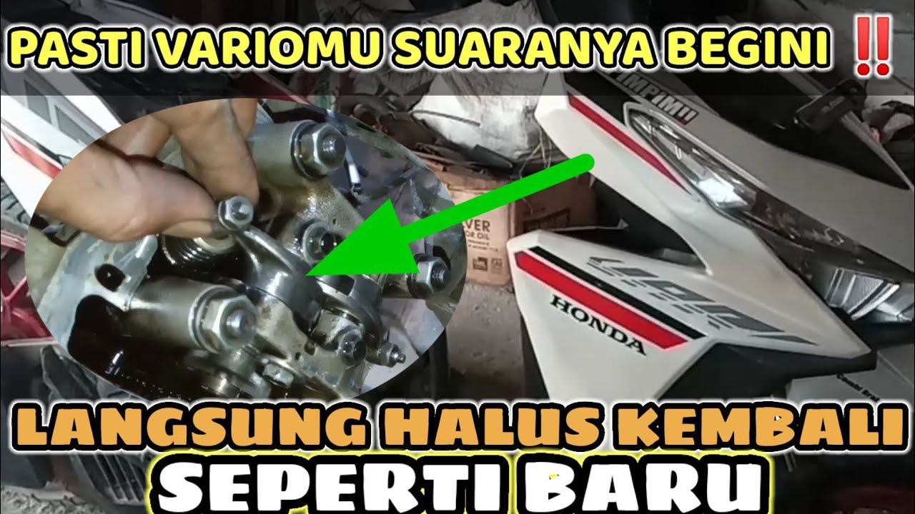 Cara Mengatasi Suara Kasar Vario 125