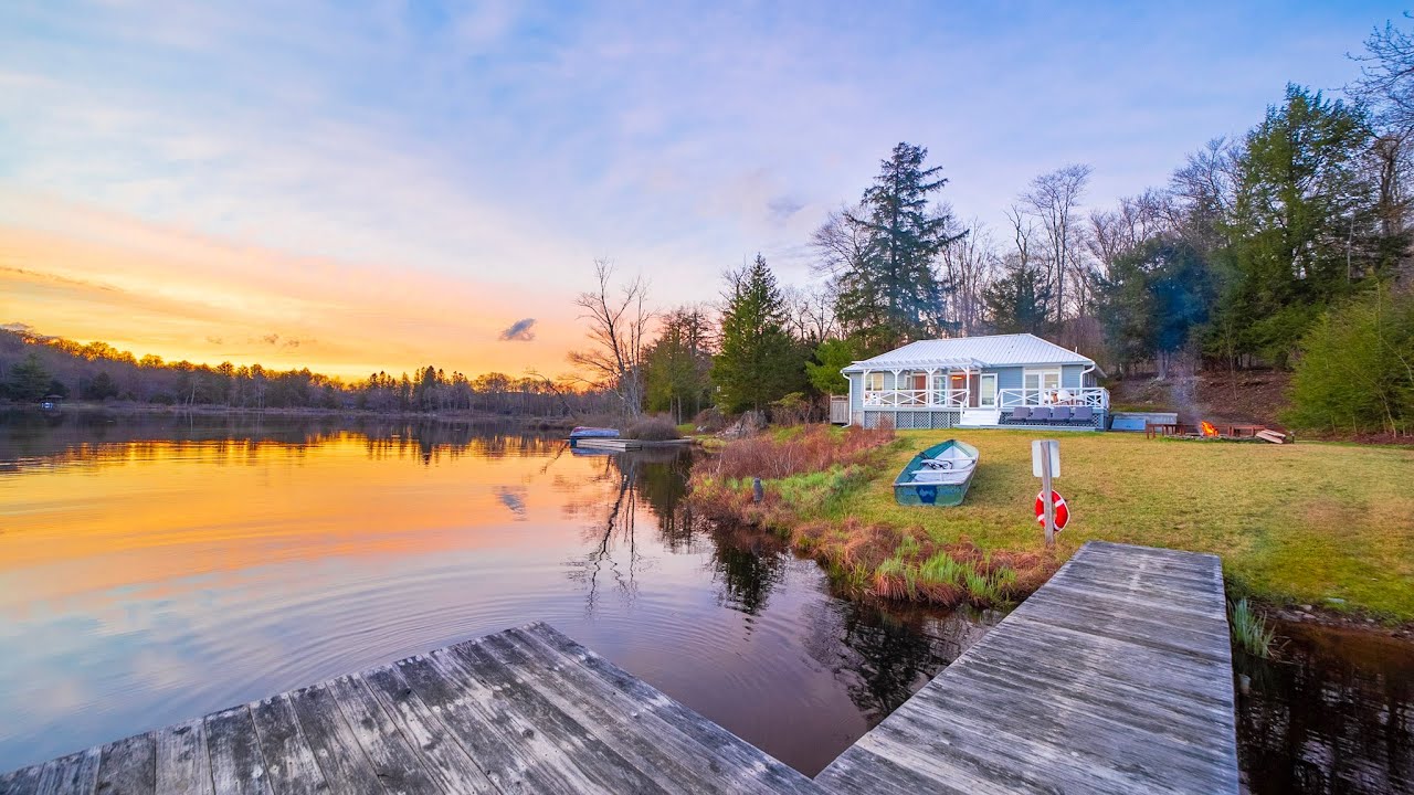 Amber Lake Cottage Tour - Livingston Manor, NY