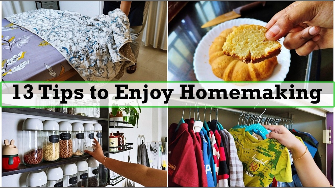 13 tips to Enjoy Homemaking in Tamil | Why I left Banking to become a Homemaker?