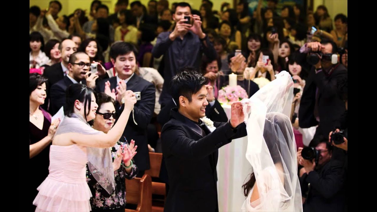 黑白配的婚禮紀錄