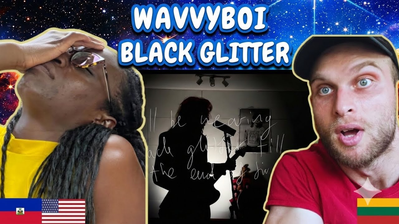 REACTION TO ☆ wavvyboi - black glitter (Das deutsche Finale 2026) | FIRST TIME HEARING