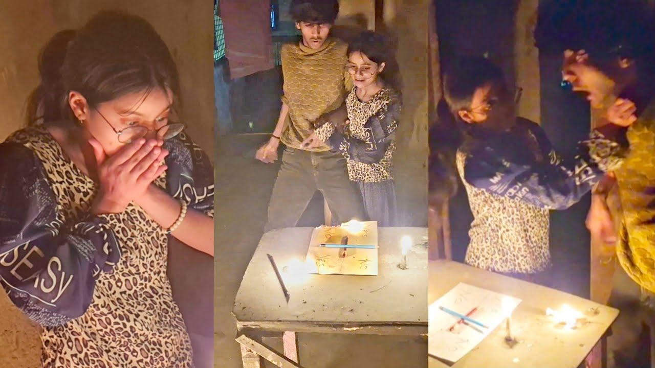 Play charlie charlie with sister 😨 don't try ghost game 