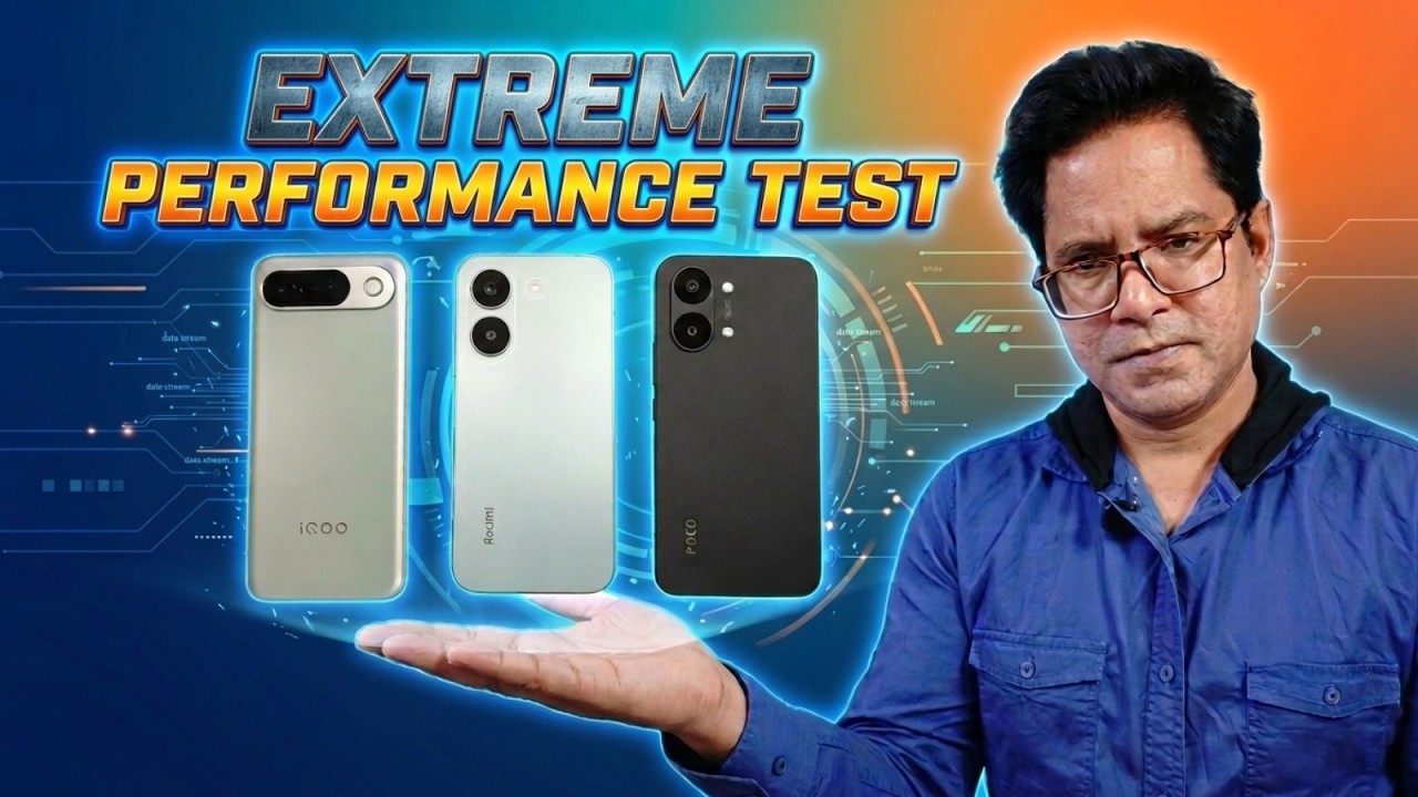 iQOO Z11 vs Redmi Turbo 5 vs POCO X8 Pro Max: Extreme Performance & Heating Test!