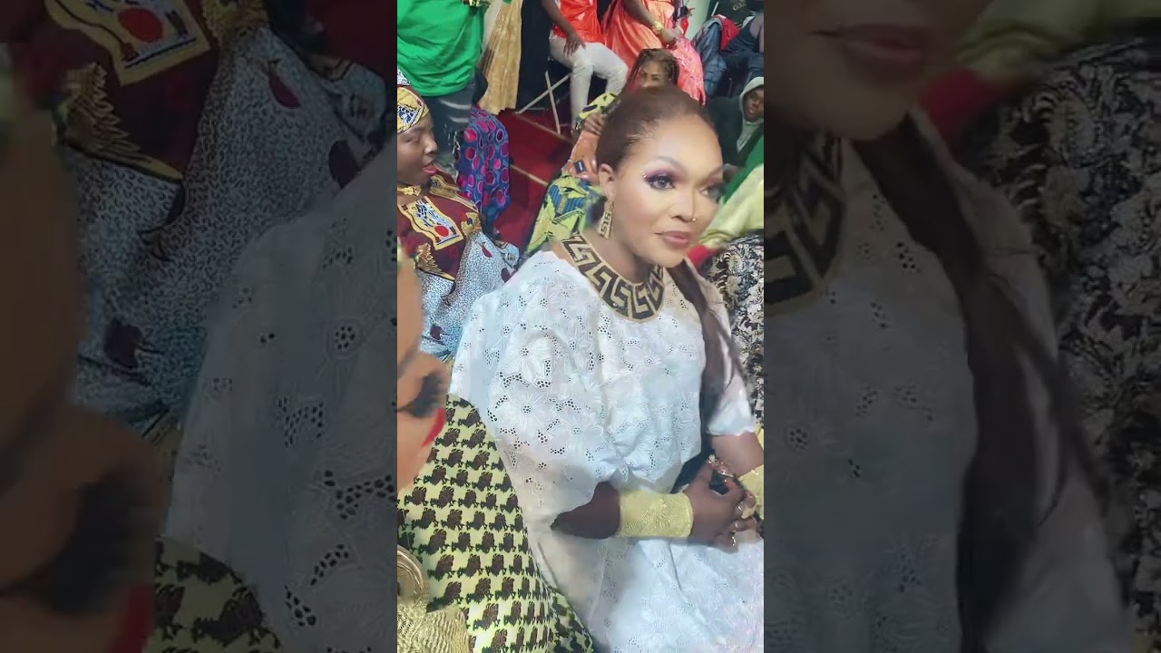 #adjawaraba Vous présente le fasa ￼ de la marraine de la sœur SYLLA baptême