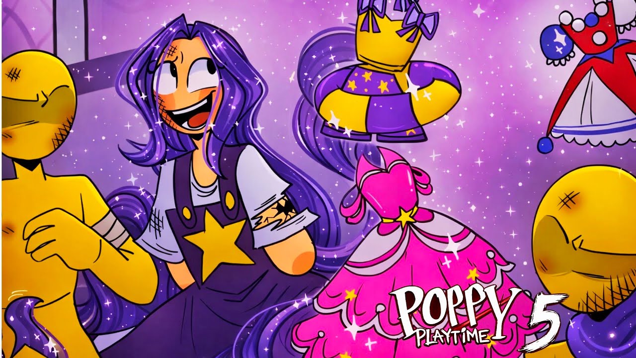 Lily Lovebraids Dress Up For Player! 👗💄Poppy Playtime Chapter 5😈 Comic Dub