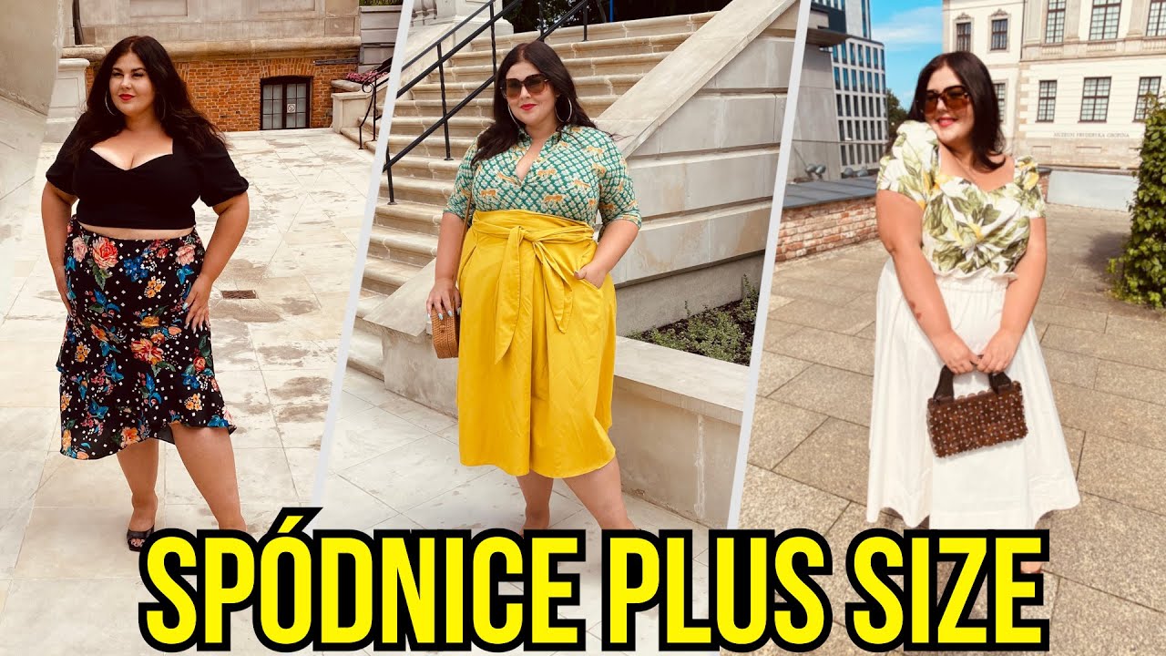 SPÓDNICE PLUS SIZE- 3 MIEJSKIE STYLIZACJE 😍