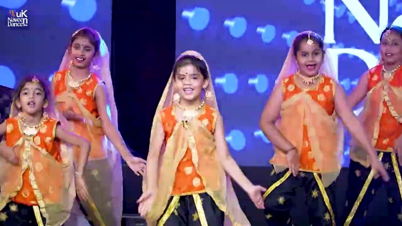 UK Naveen Dance Studio 2nd Anniversary | Little Stars Dancing to Telugu Beats