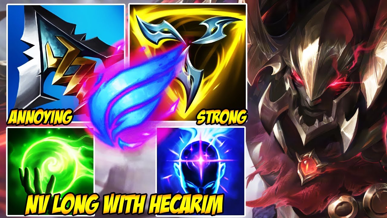WILD RIFT CHINA NV LONG WITH HECARIM - THIS HECARIM RAN OVER THE ENTIRE GAME.