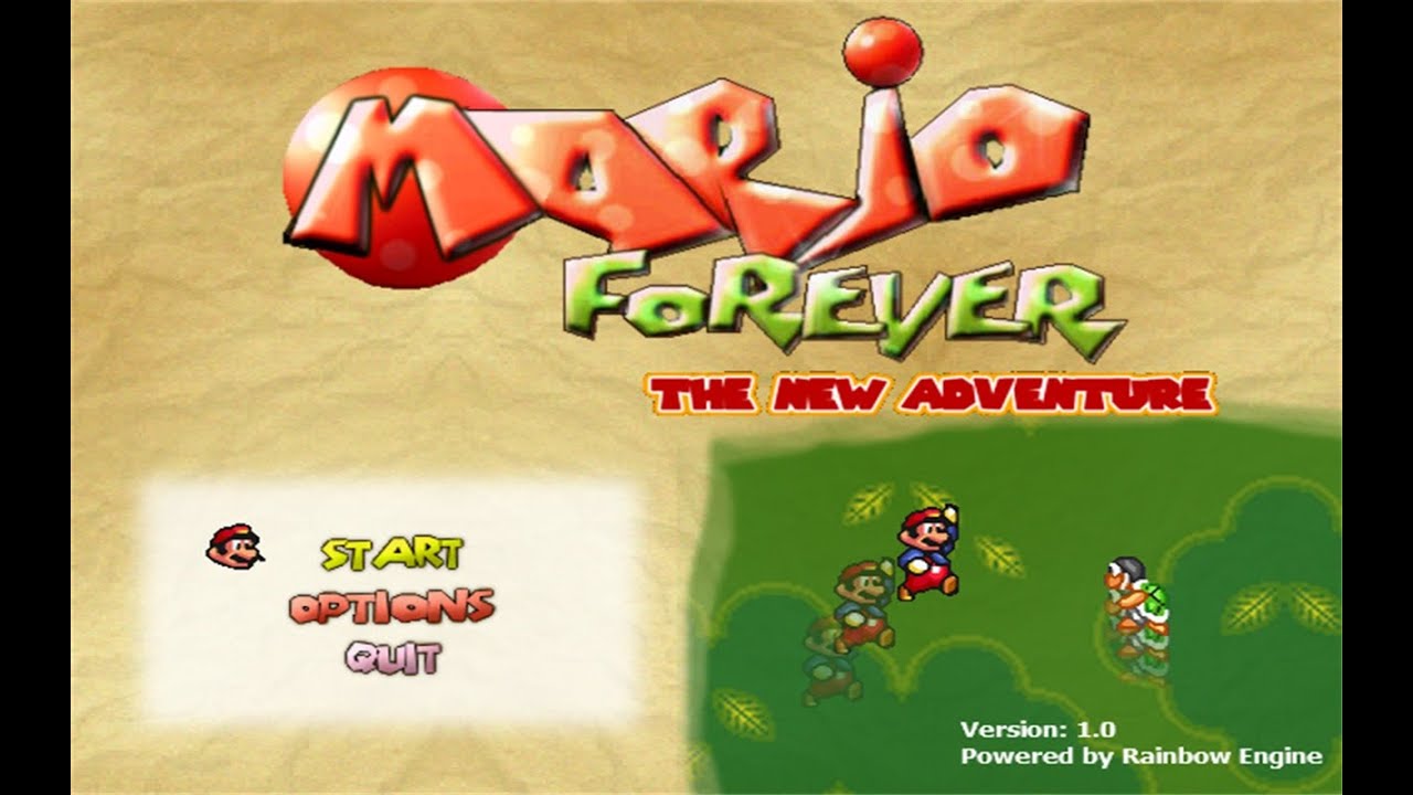 Mario Forever The New Adventure All Completed Video