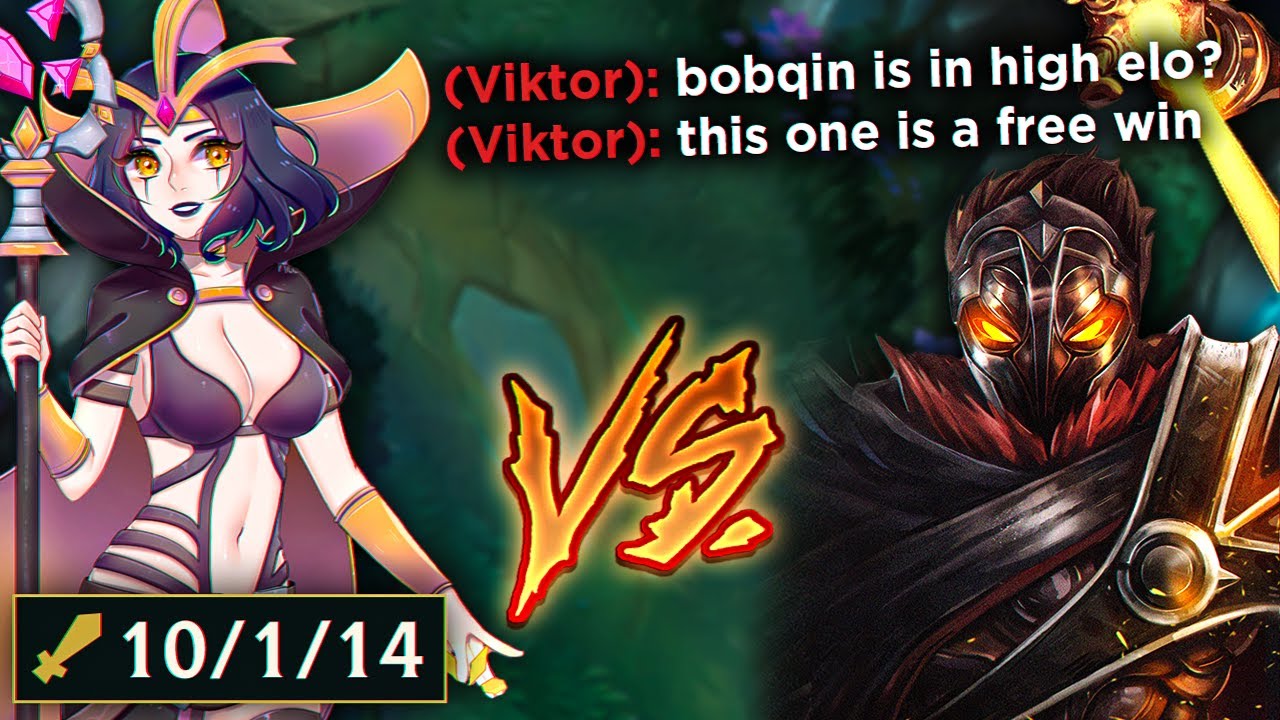 Rank 1 Leblanc meet Rank 1 Viktor in 1000LP Challenger SoloQ