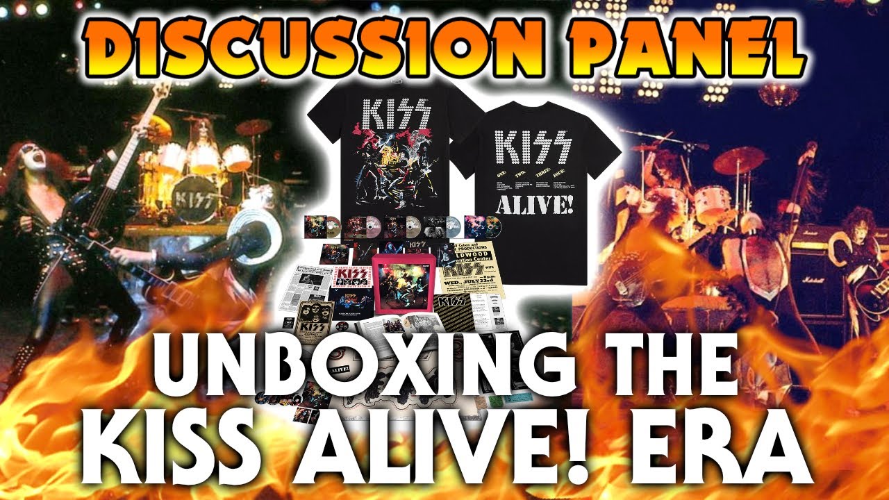 KISS ARMY NATION PODCAST Ep. 229 - Discussion Panel (Unboxing the Alive Era)