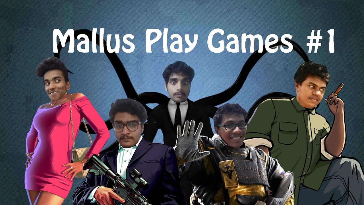 Mallus Play Games #1 | Funny Moments