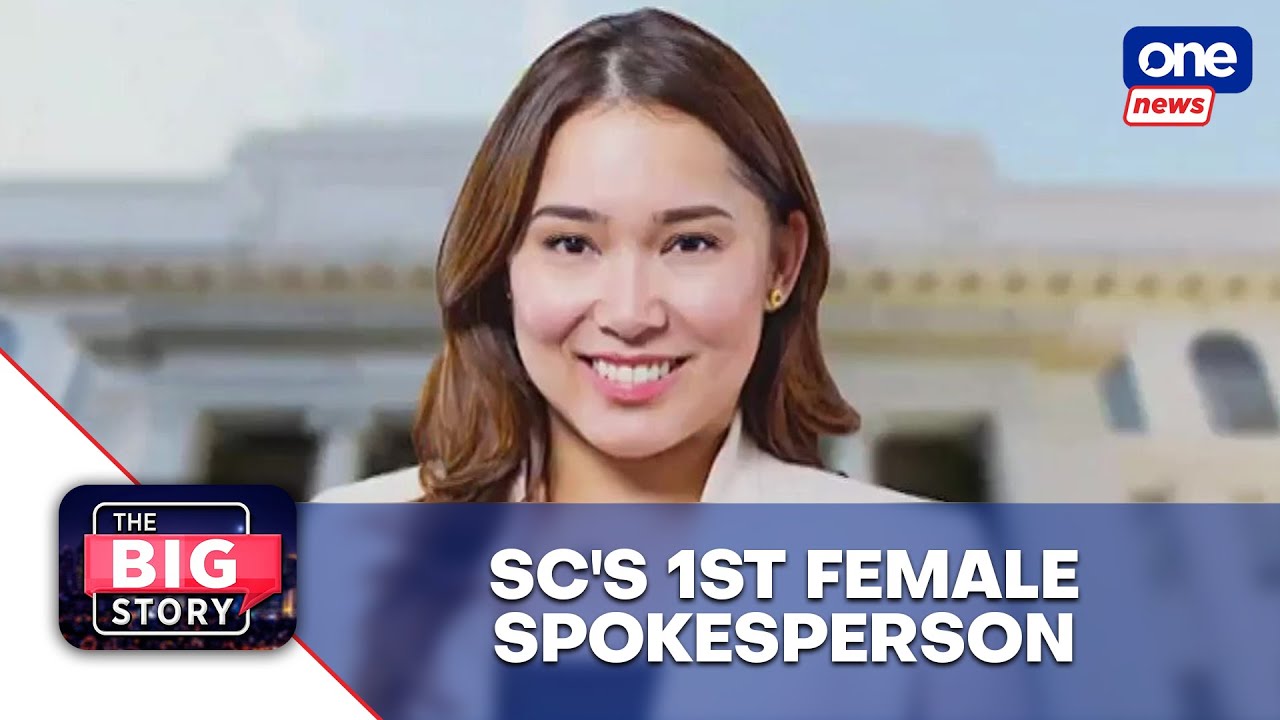 Atty. Camille Ting on being SC's first female spokesperon: I accept the challenge