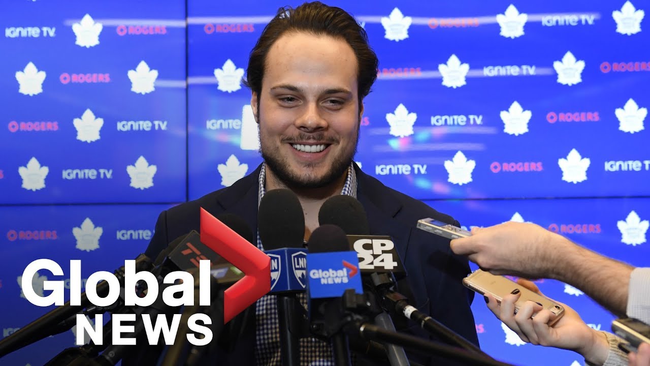 NHL star Auston Matthews signs lucrative deal with Toronto Maple Leafs